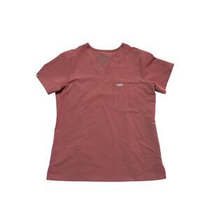 Figs Catarina One-Pocket Scrub Top MAUVE Small